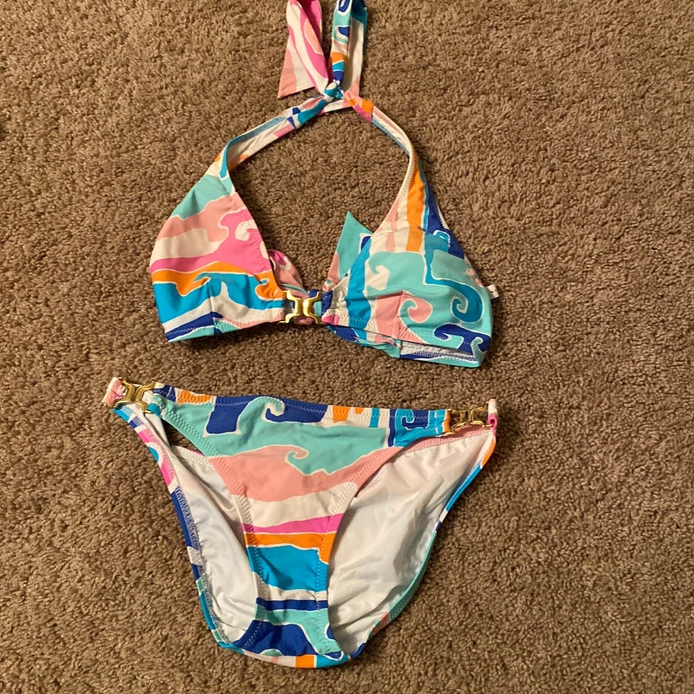 Trina Turk bikini size 4 Bottoms 6 top